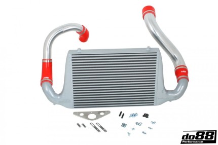 Front mounted Intercooler kit for Saab 900 classic turbo 1987-1993 (ROUGE) New PRODUCTS