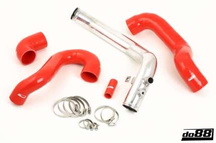 Pressure Pipe with Red Hoses Silicone Saab 9.5 2001-2009 New PRODUCTS