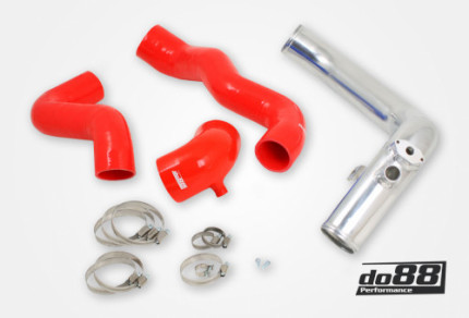 Copie de Pressure Pipe with Red Hoses Silicone Saab 9.3 1999-2002 New PRODUCTS