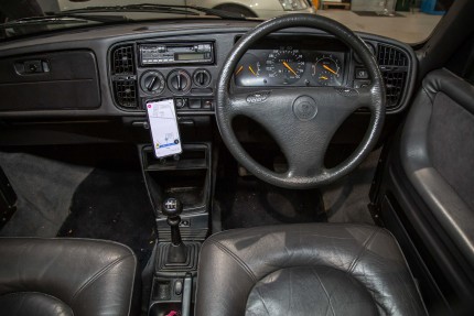 Copie de Phone holder for Saab 900 classic Vertical (RHD) Parts you won't find anywhere else